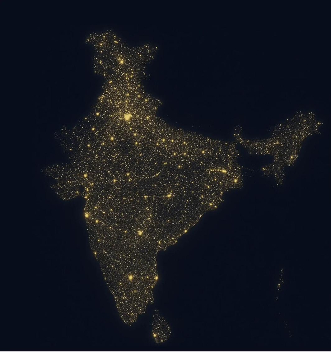 India at Night