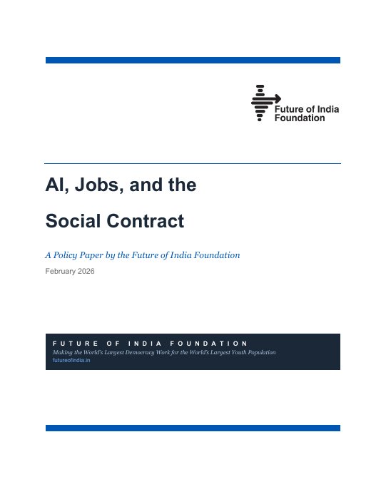 Cover of AI, Jobs, and the Social Contract